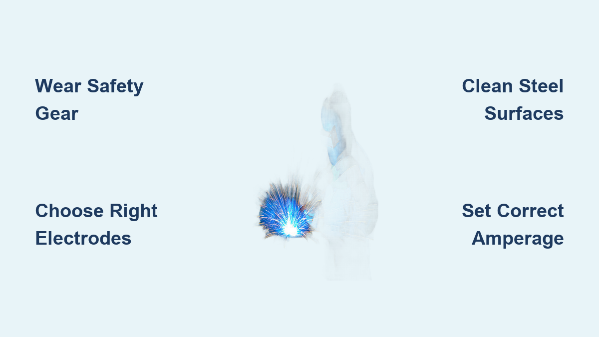 How to Arc Weld Steel: Beginner’s Guide