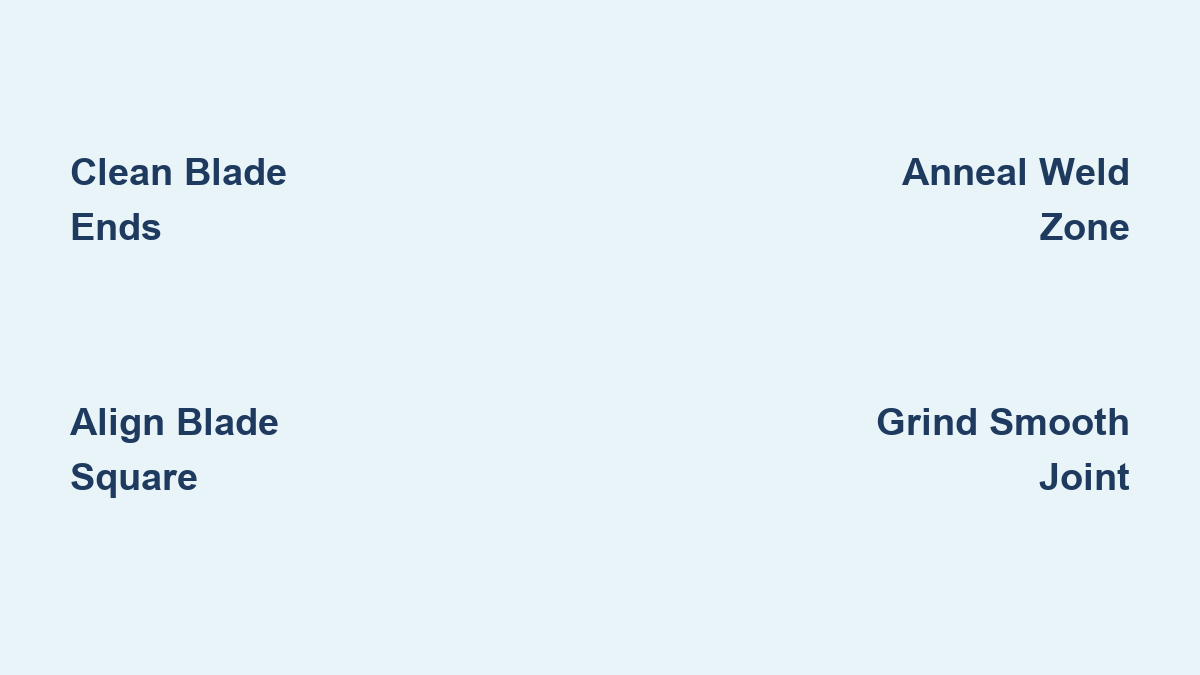 How to Use a Bandsaw Blade Welder: Step-by-Step Guide