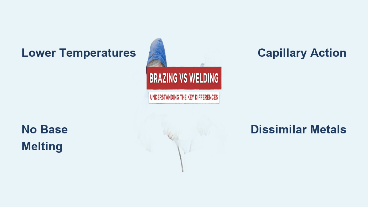 Brazing vs Welding: Key Differences Explained