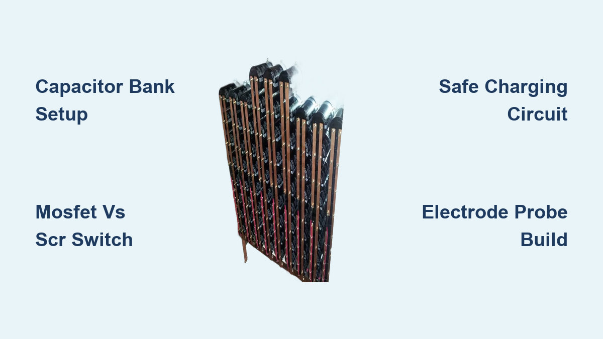 How to Make a Spot Welder with Capacitor