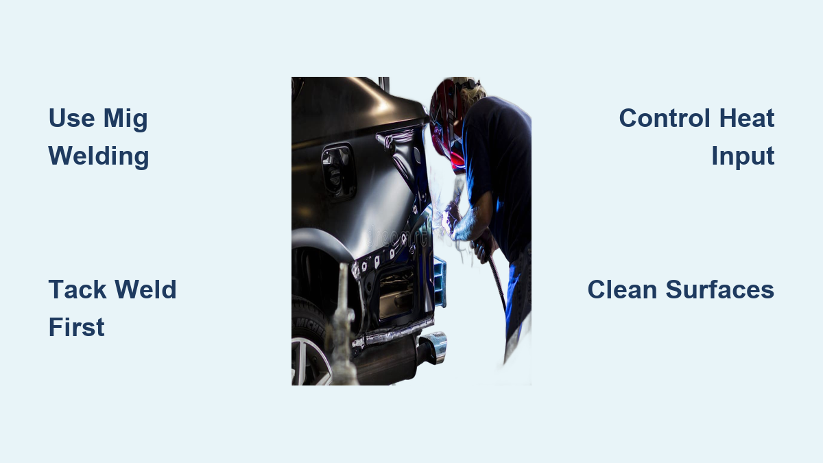 How to Weld a Car Body: Step-by-Step Guide