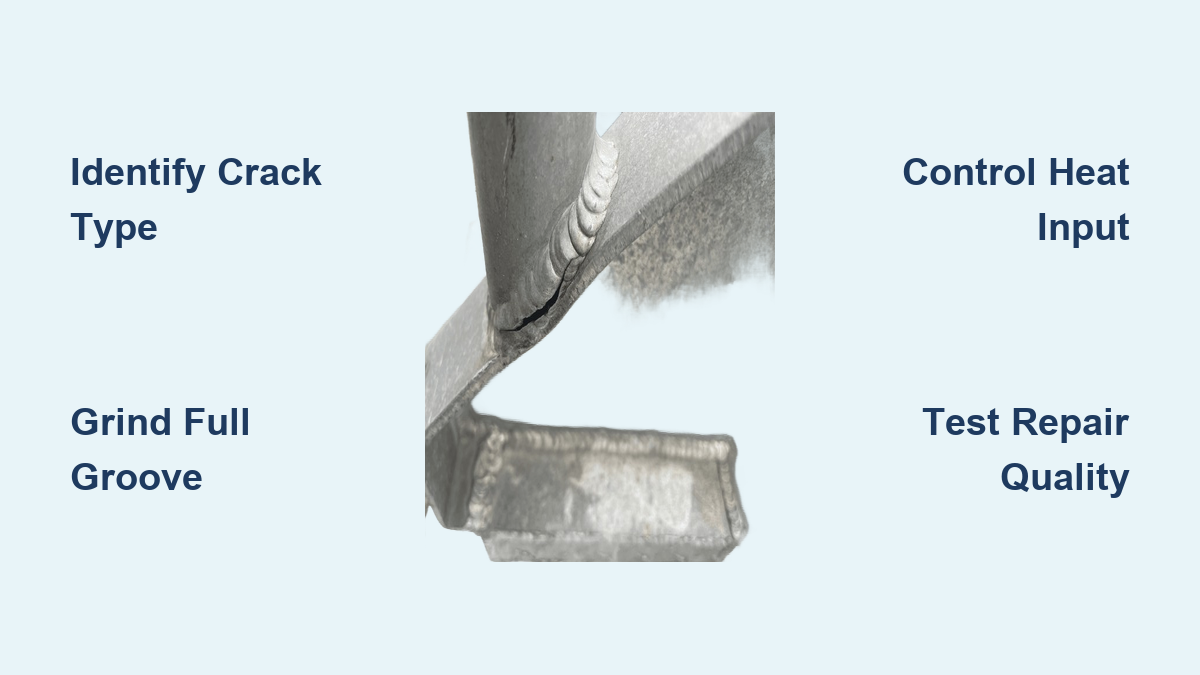 How to Fix a Cracked Weld: Quick Steps
