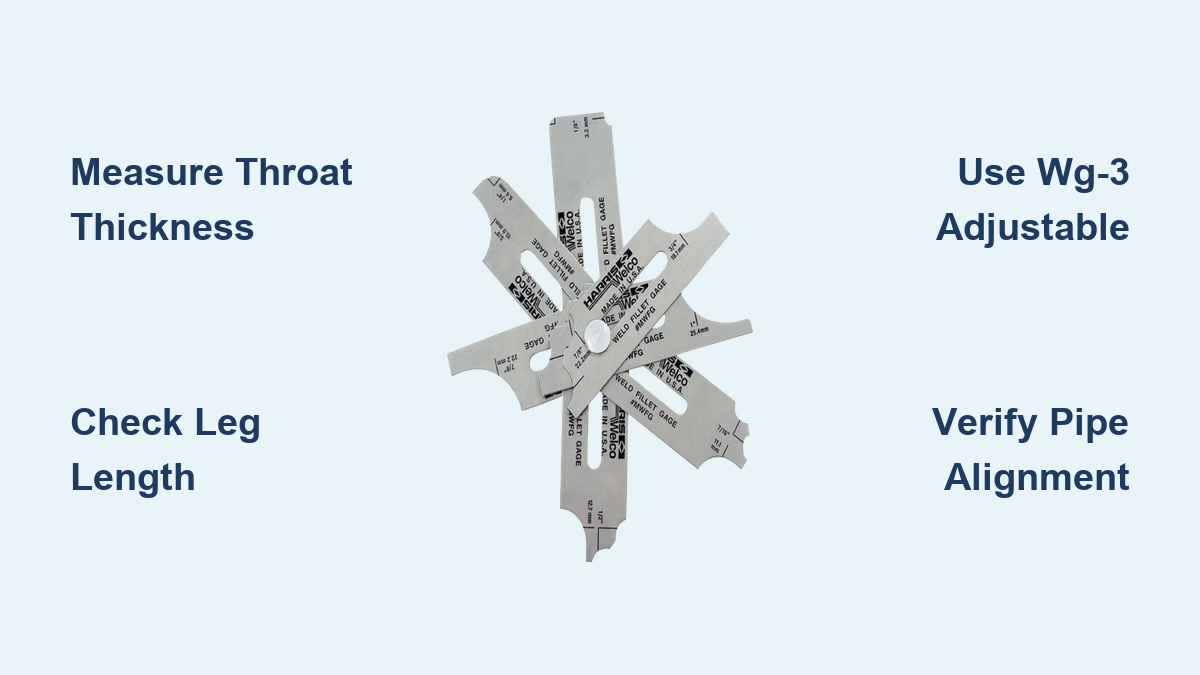 How to Use a Fillet Weld Gauge: Quick Steps