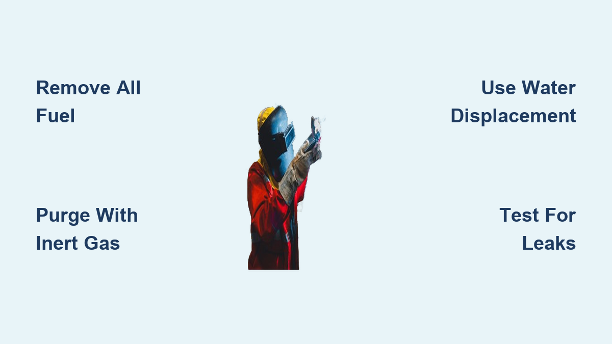 How to Weld a Fuel Tank Safely: Step-by-Step Guide