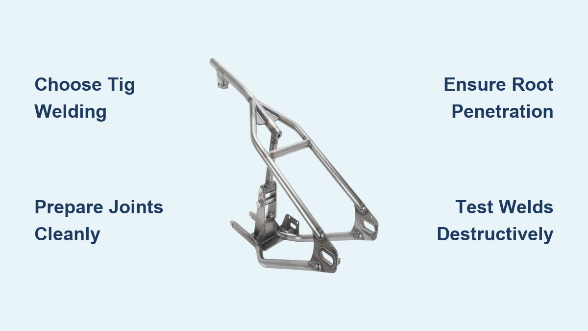 How to Weld a Motorcycle Frame: Step-by-Step Guide