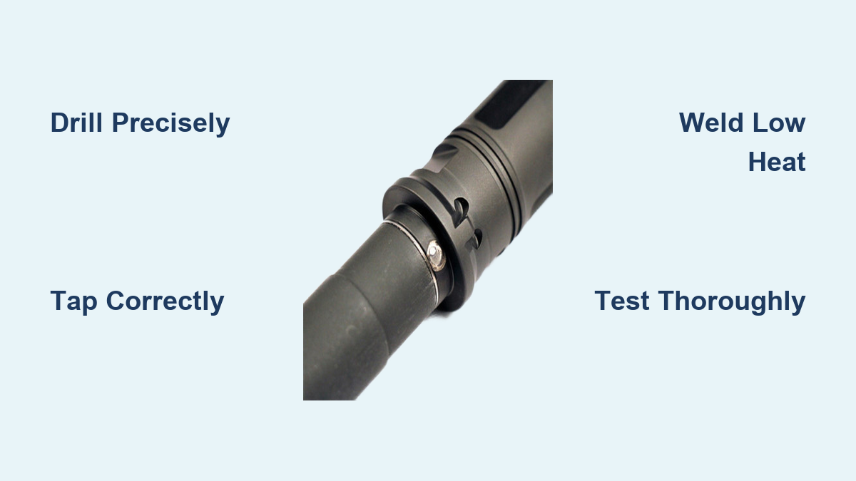 How to Pin and Weld a Muzzle Device: Step-by-Step Guide