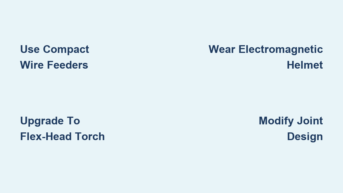 How to Weld in Tight Spaces: Tips and Techniques
