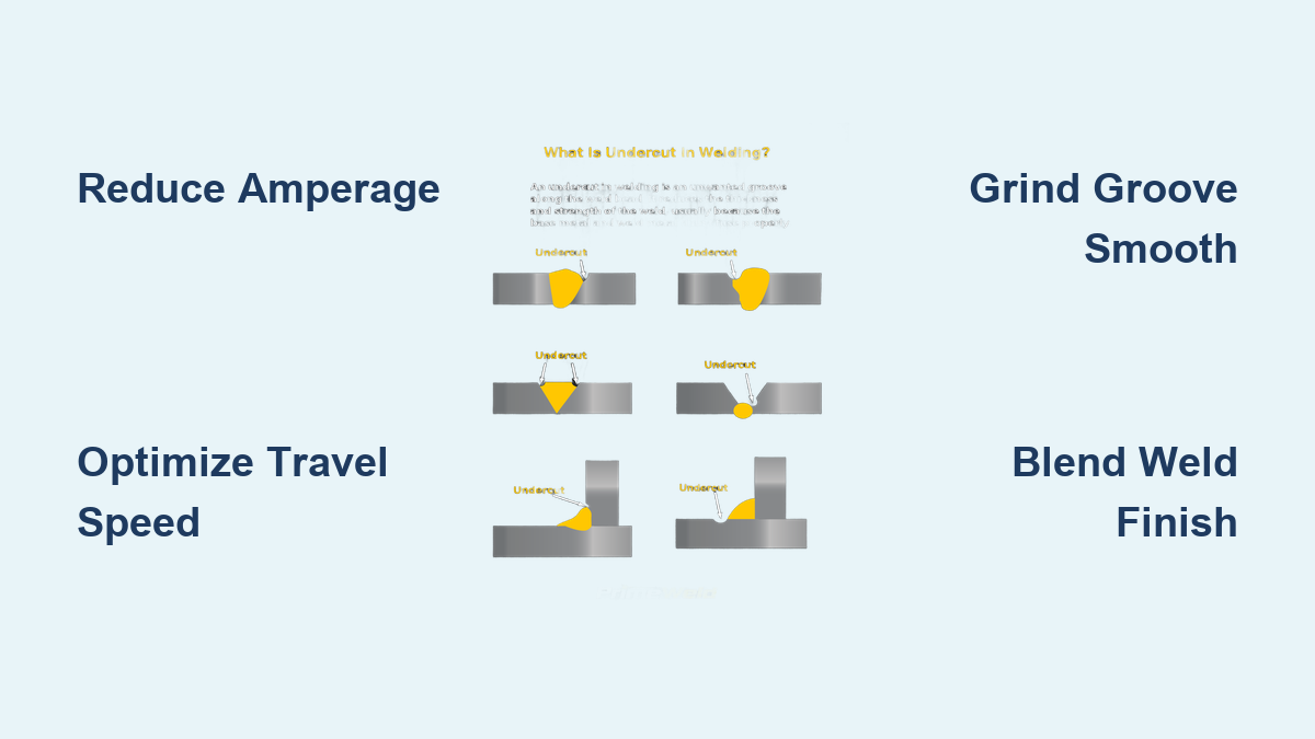 How to Fix Undercut Weld: Quick Steps