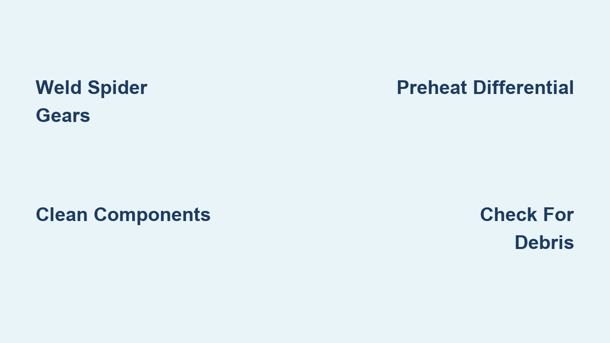 How to Weld a Differential – Step-by-Step Guide