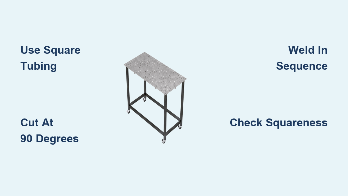 How to Weld a Table: Beginner’s Guide