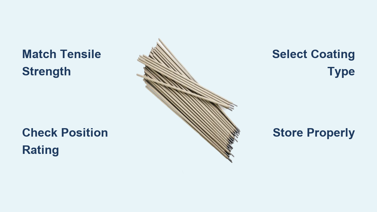 How to Choose the Right Welding Electrode