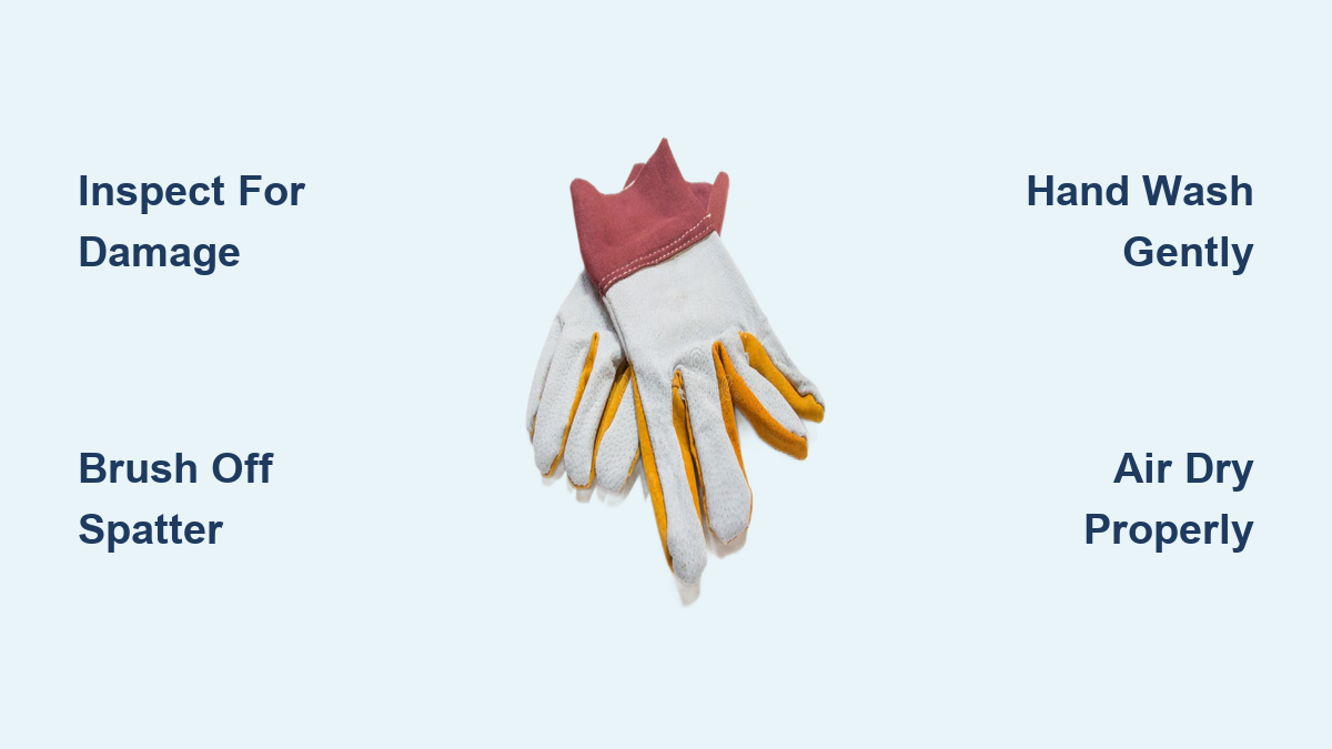 How to Clean Welding Gloves: Easy Steps