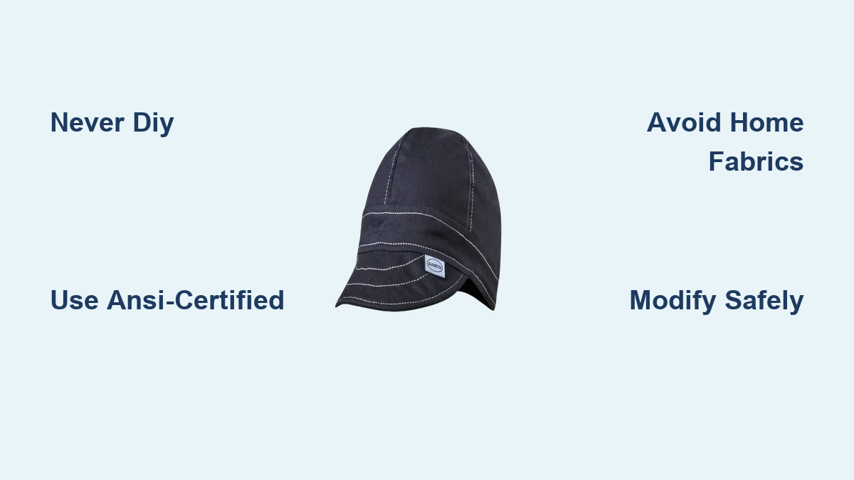 How to Make a Welding Hat: DIY Sewing Guide