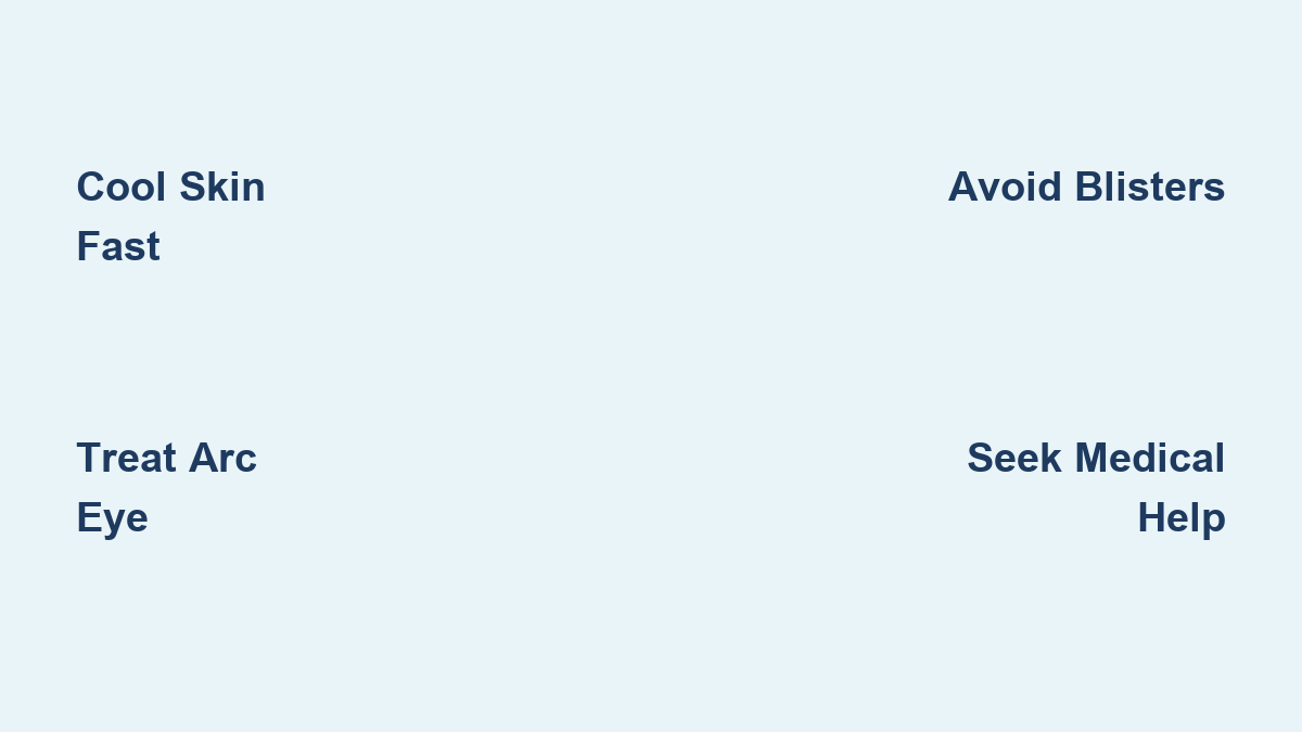 How to Treat Welding Sunburn: Quick Relief Tips