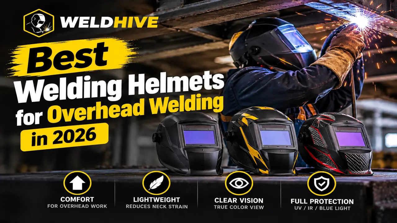 Best Welding Helmets for Overhead Welding in 2026